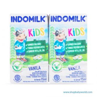 Indomilk Vanilla 10box x 4bot x 115ml (10)CTN